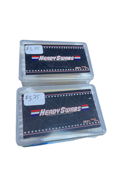 Heady Swabs - 30ct Cotton Swabs Travel Pack