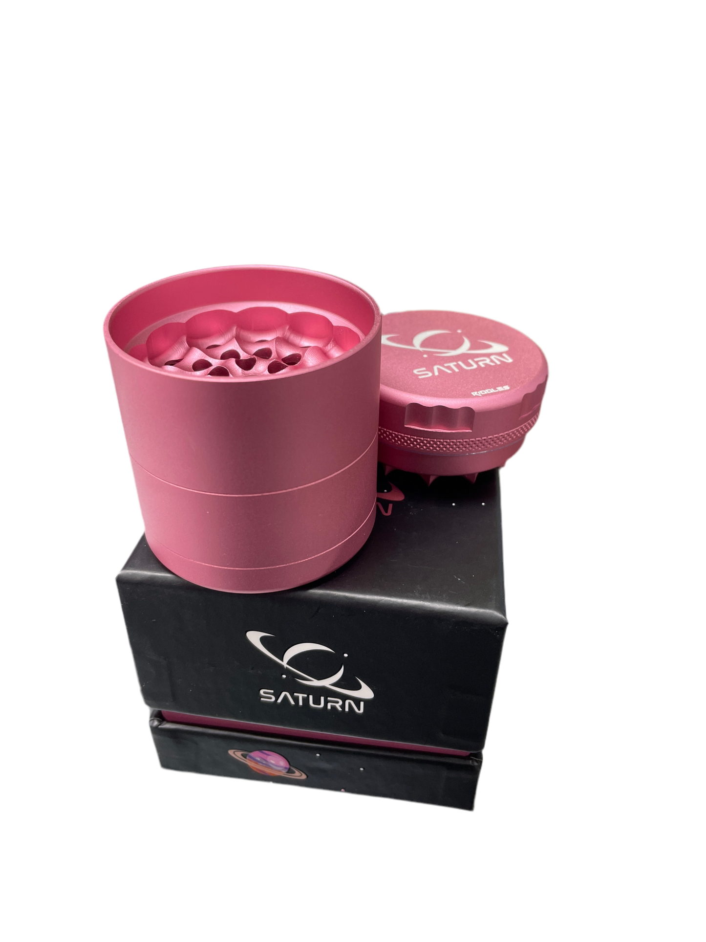 Riddles Saturn -50mm  Grinder - Pink