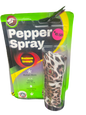 Cheetah Pepper Spray with Keychain Holder - Leopard Print