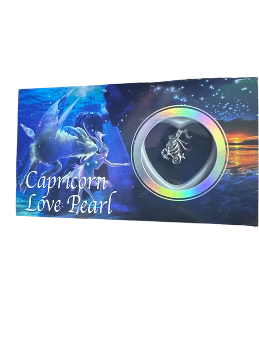 Capricorn Love Pearl Necklace