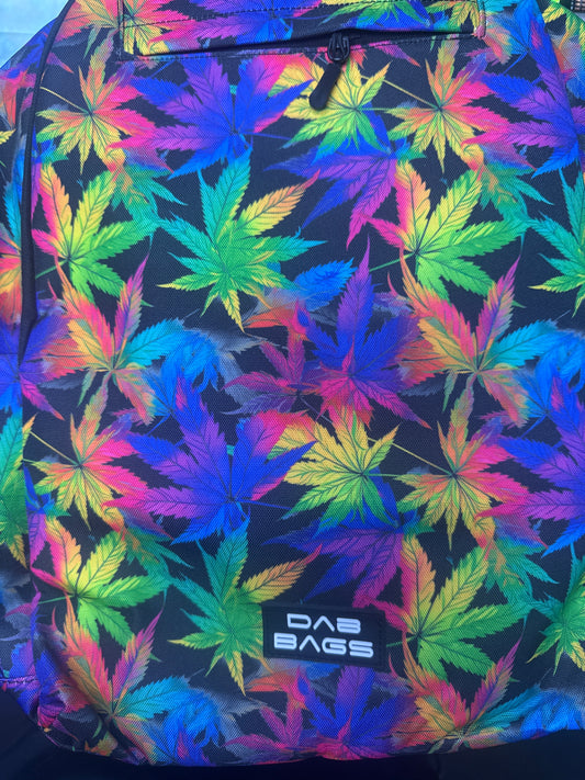 Dab Bags Colorful Leaf- Smell Resistant