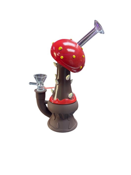 Mushroom Spike Water Pipe