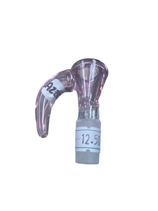 Clear Spike Bowl Piece With Thick Horn (14mm)