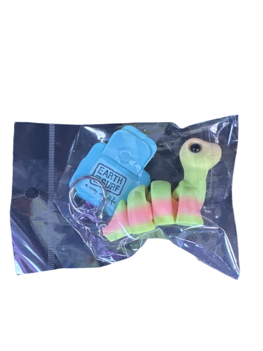 Earth Surf Dinosaur Keychain