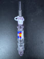 Pink Glass Colorado Nectar Collector w Titanium Nail