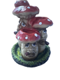 Mushroom Face Incense Holder