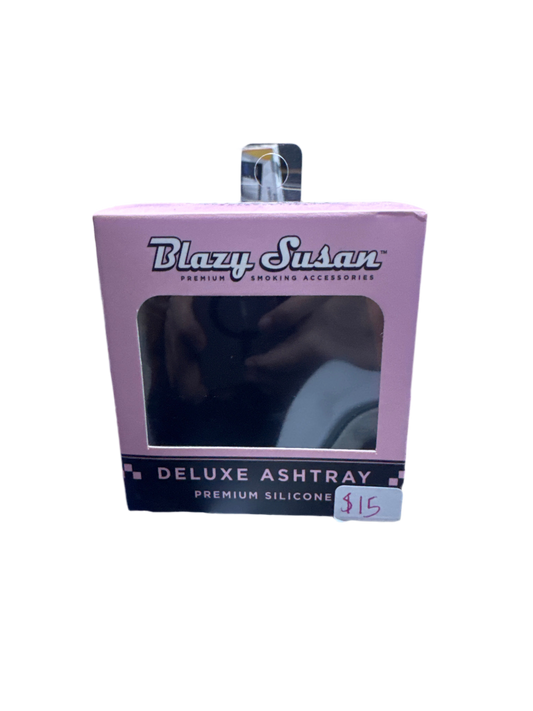Blazy Susan Deluxe Ashtray Black