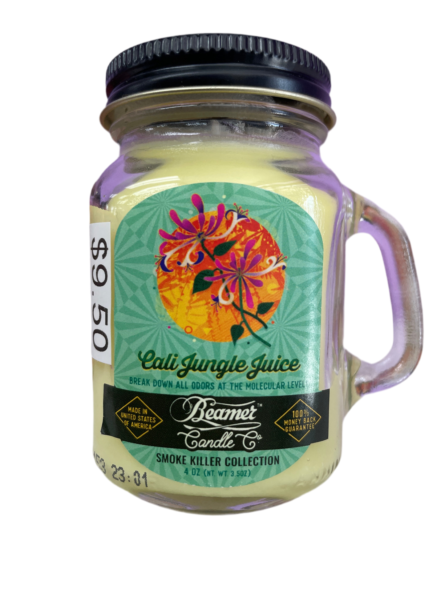 Beamer Candle Co  - 4oz - Smoke Killer Collection - Cali Jungle Juice
