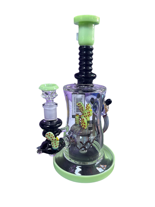 Desert Cactus HGlass Water Pipe