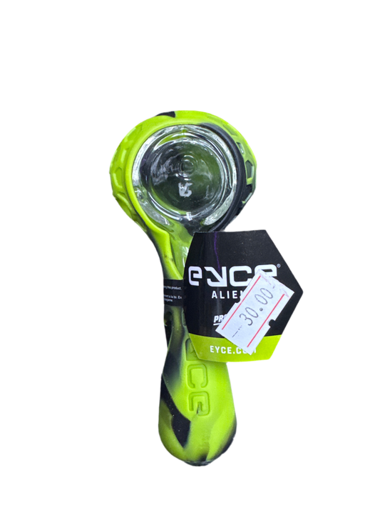 Eyce Alien (Silicone Hand Pipe w Glass Bowl - Large)