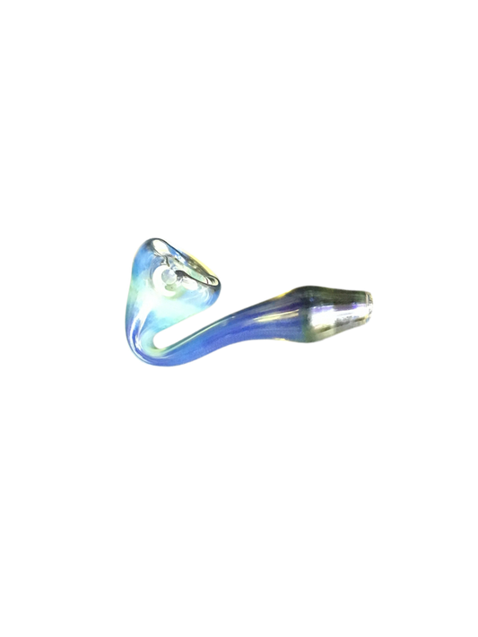Local Blown Blue and Pink HandPipe
