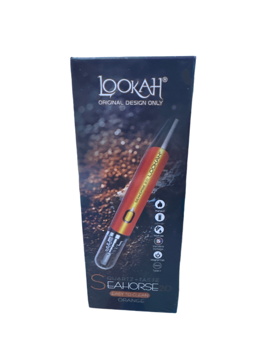 Lookah Seahorse 2.0 Easy to clean E-Nectar Collector (Orange)