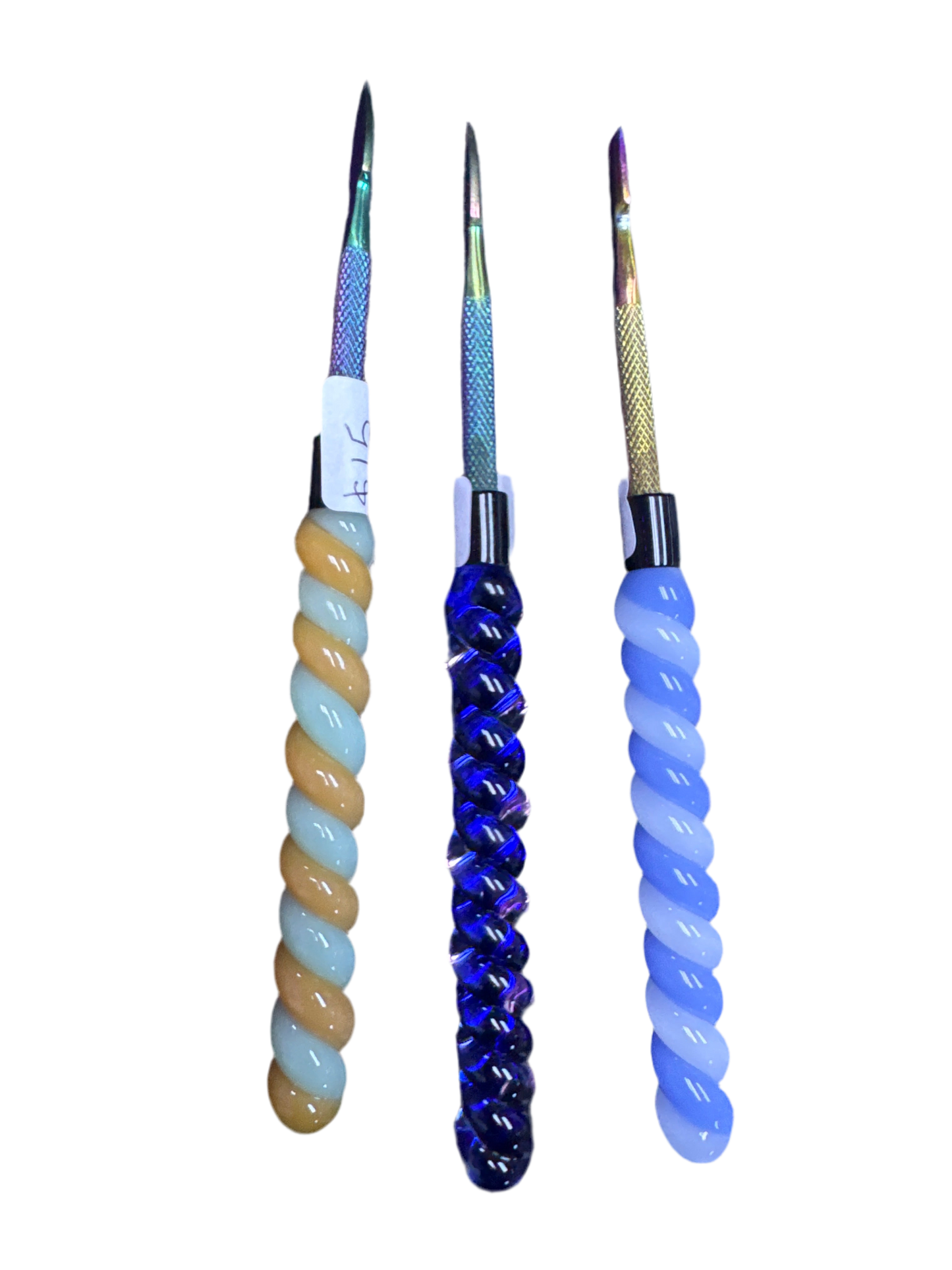 Rainbow Dab Tool w Glass Handle