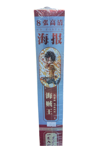 One piece HD posters (8 pack)
