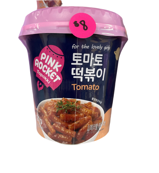Pink Rocket Tteokbokki- Tomato Flavor (China)