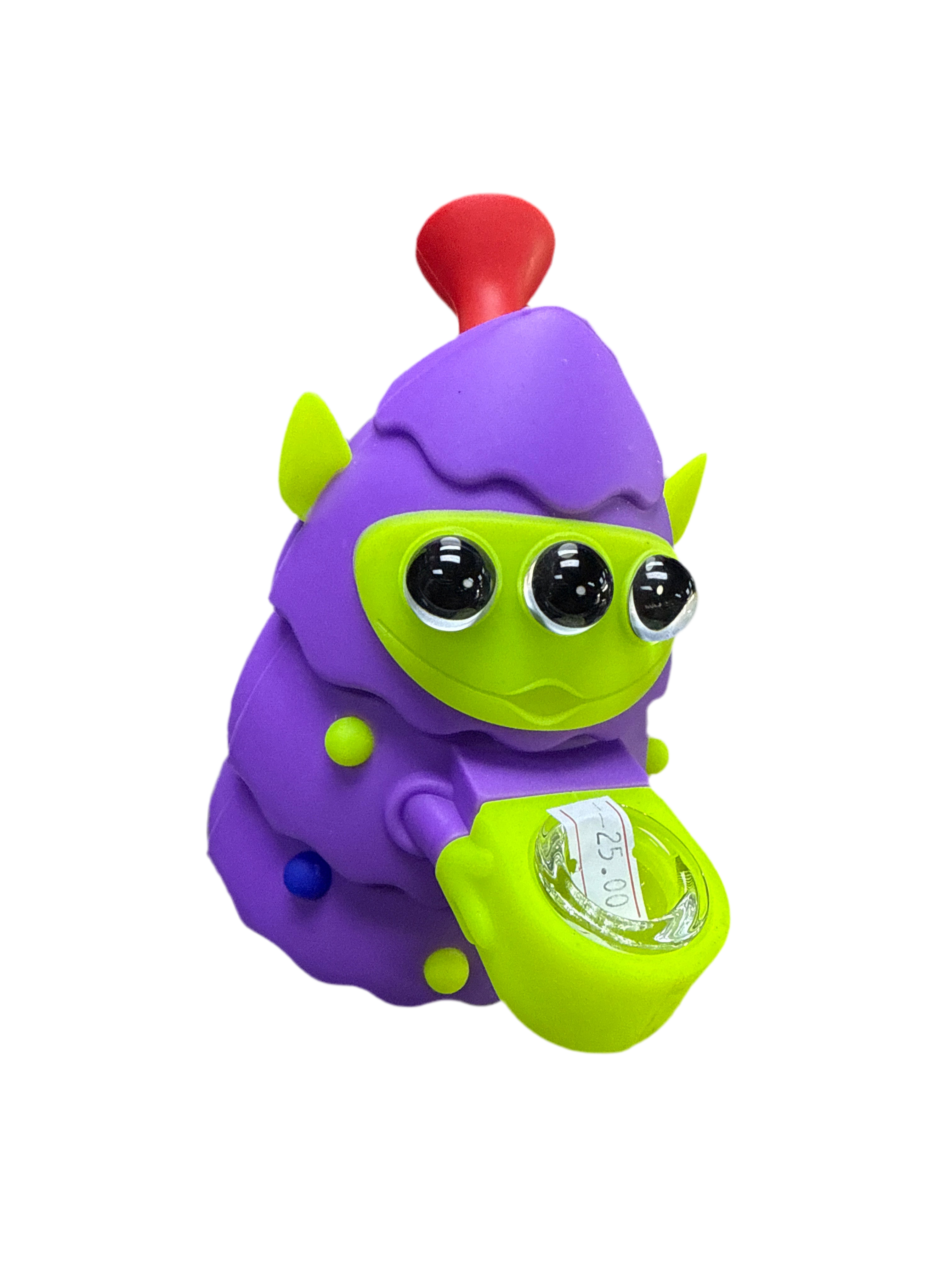 Alien Christmas tree silicone, bong ￼