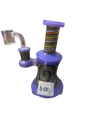 Small purple swirl water pipe