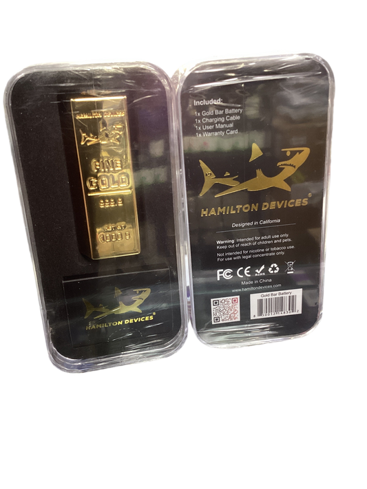 Hamilton Devices 510 Cartridge Battery - Gold Bar