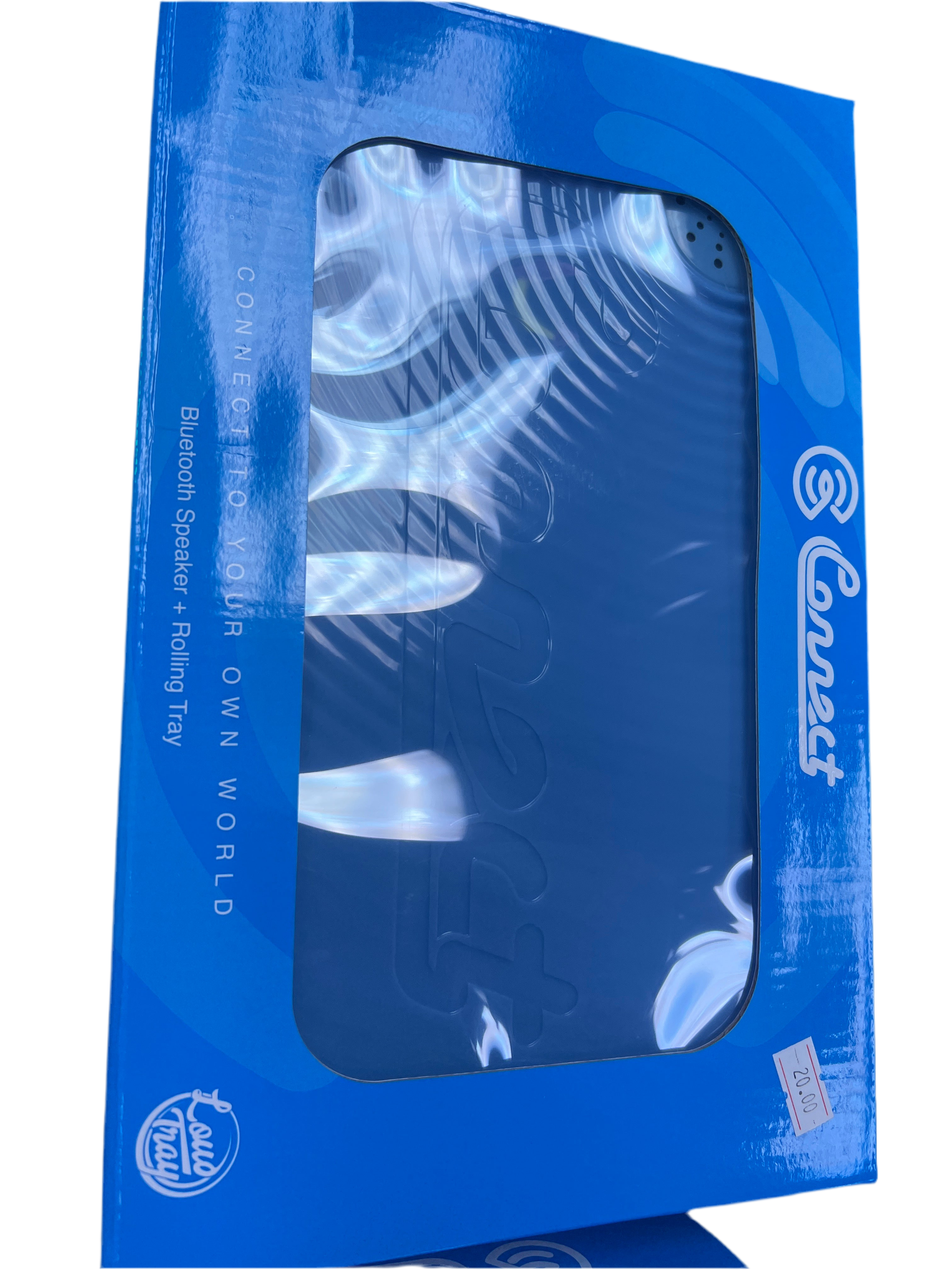 Connect rolling tray Bluetooth -blue