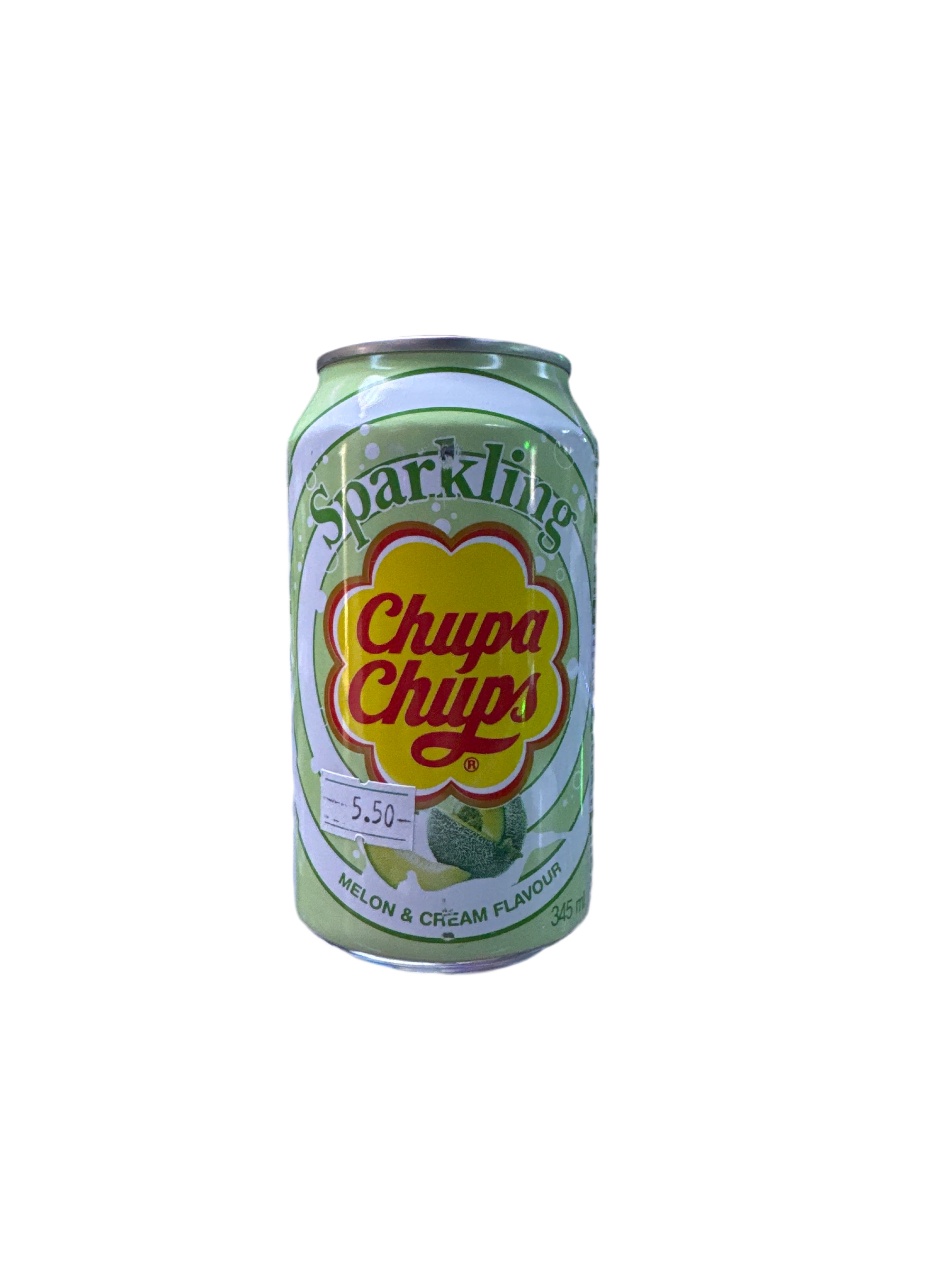 Chupa Chups Sparkling Melon & Cream Flavour soda