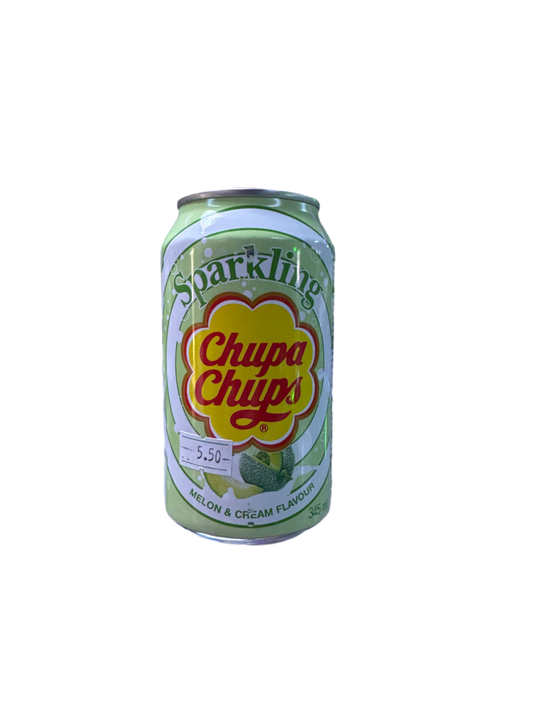 Chupa Chups Sparkling Melon & Cream Flavour soda