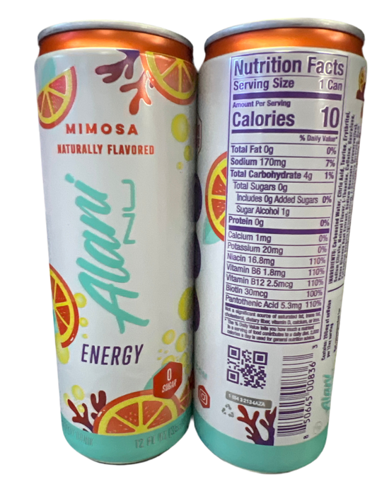 Alani energy - mimosa