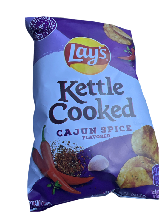Lays Kettle Cooked - Cajun Spice