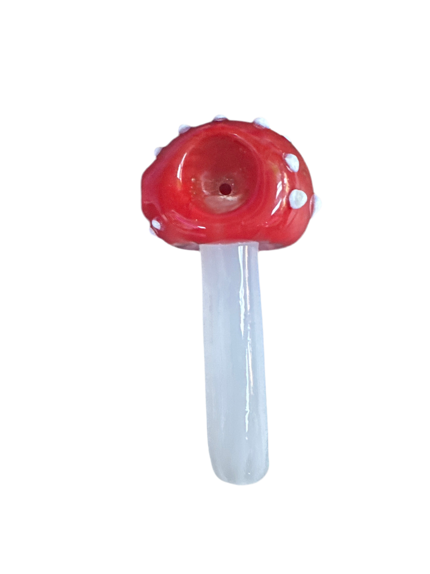Amanita 3” Glass Mushroom Handpipe