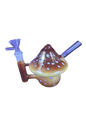 Brown and Tan Mushroom w/ White Dots WaterPipe