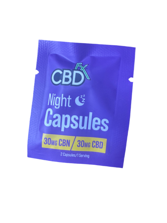 CBDFX - Night Capsules - 30mg CBN/ 30MGCBD