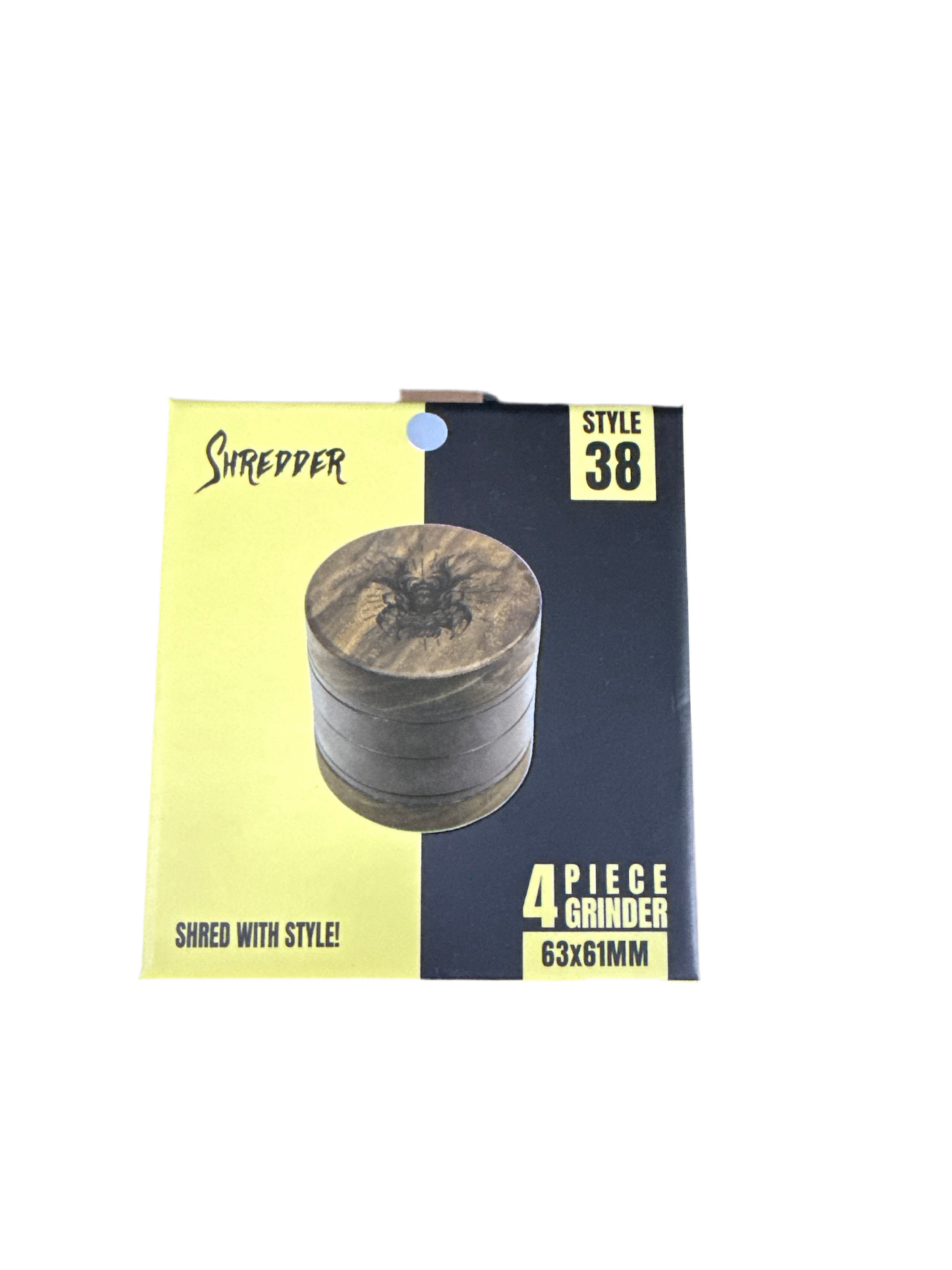Shredder 4 piece grinder