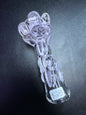 Clear/Pink Large Hand Pipe