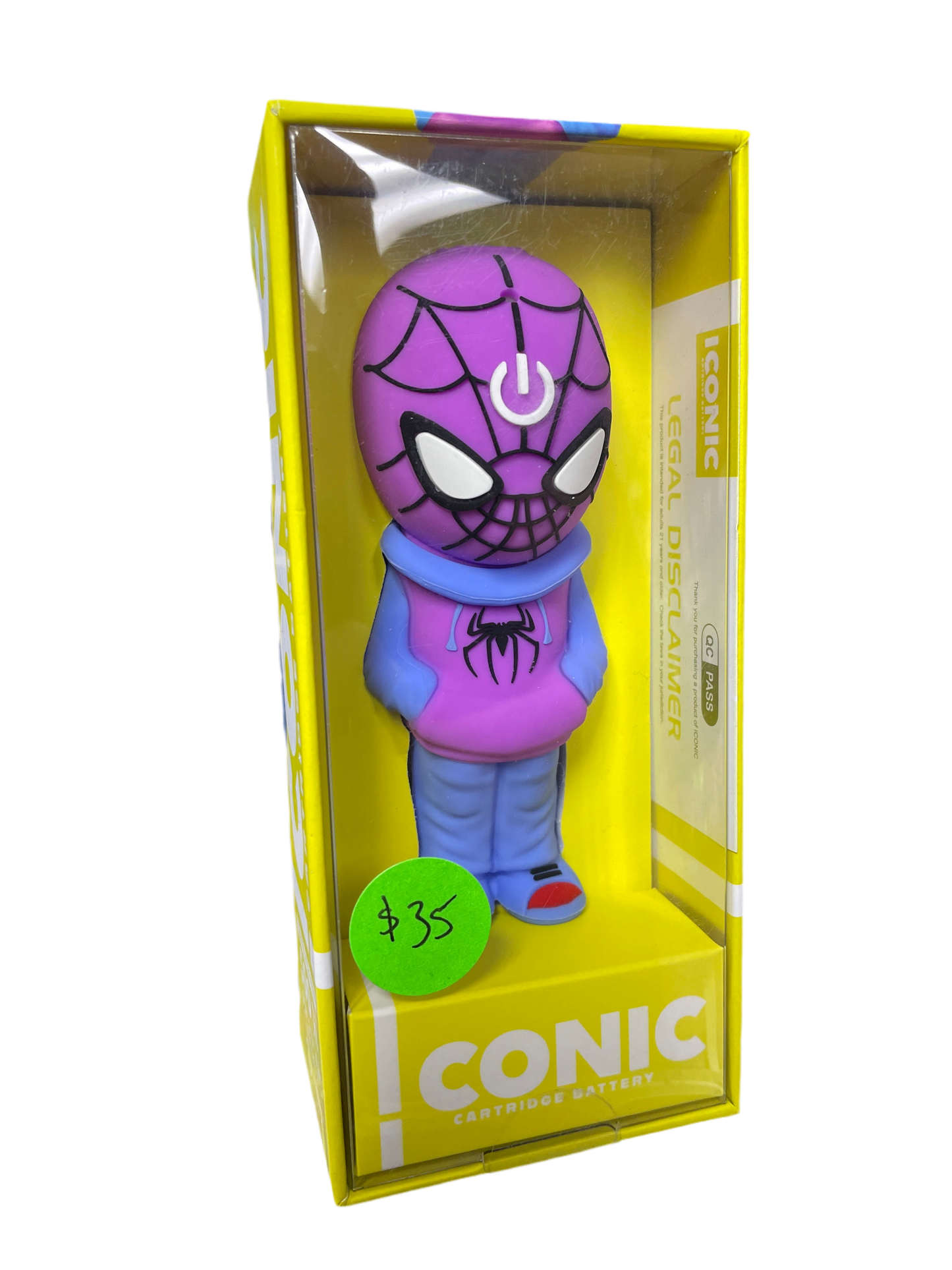 Iconic 510 Cartridge Battery - Spider-Man Purple