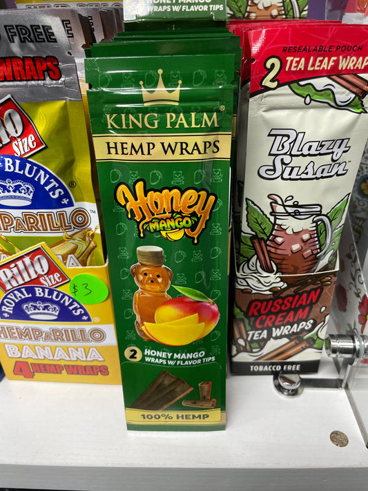 King Palm Wraps - Honey Mango (2pk)