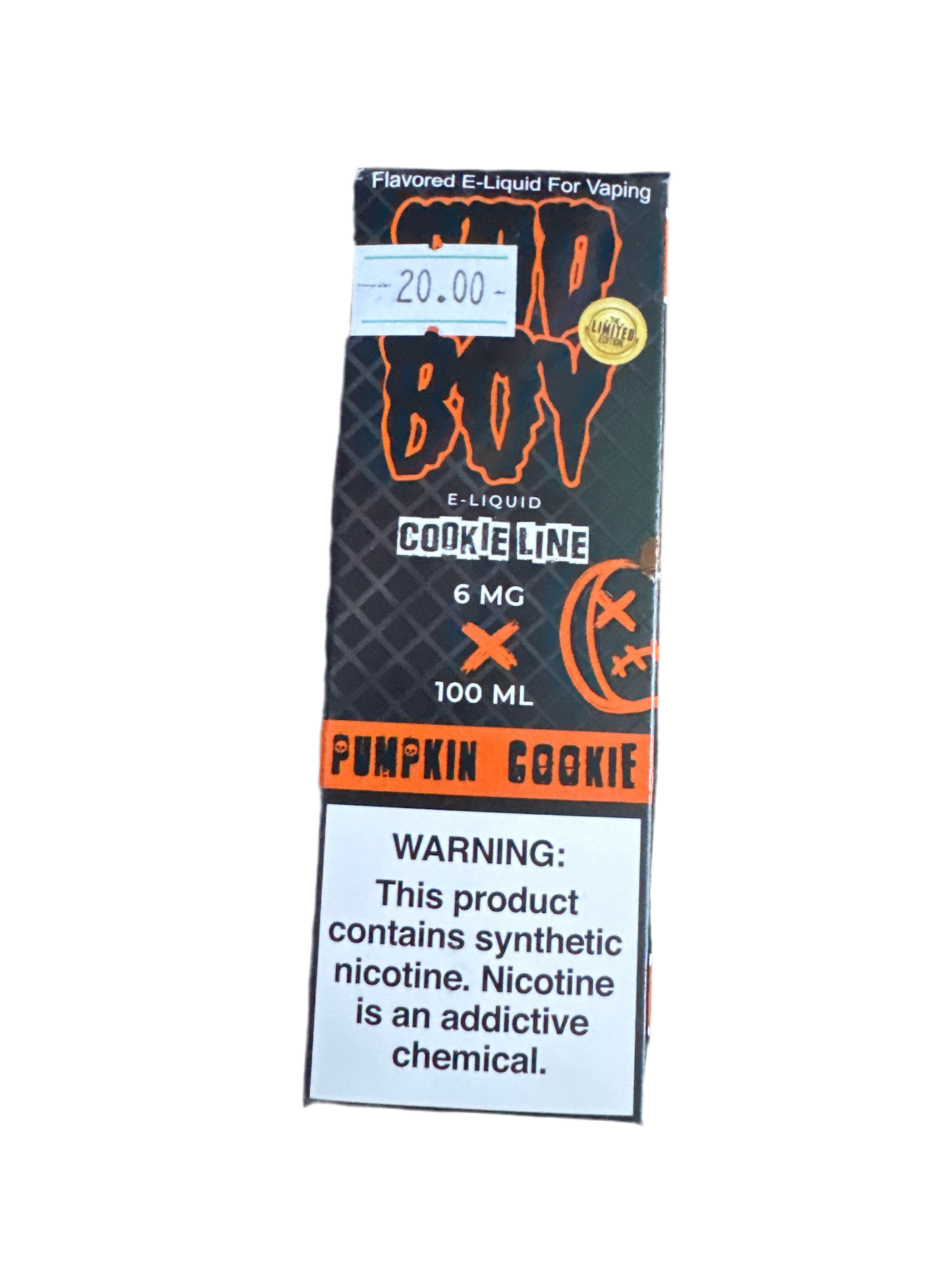 Sadboy Pumpkin Cookie