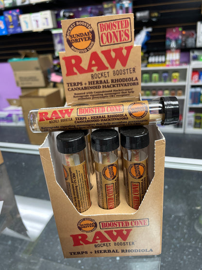 Raw Rocket Booster Terps + Herbal Rhodiola Cone - Sundae Driver