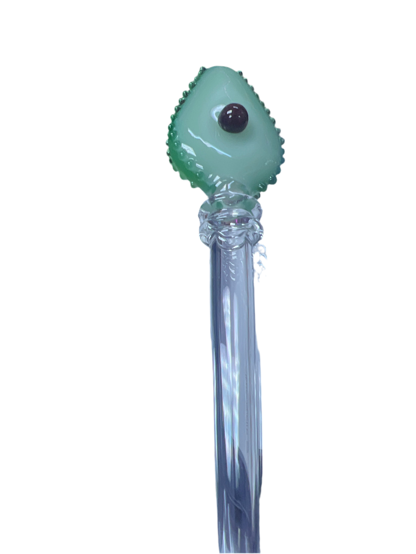 Avocado Glass Straw