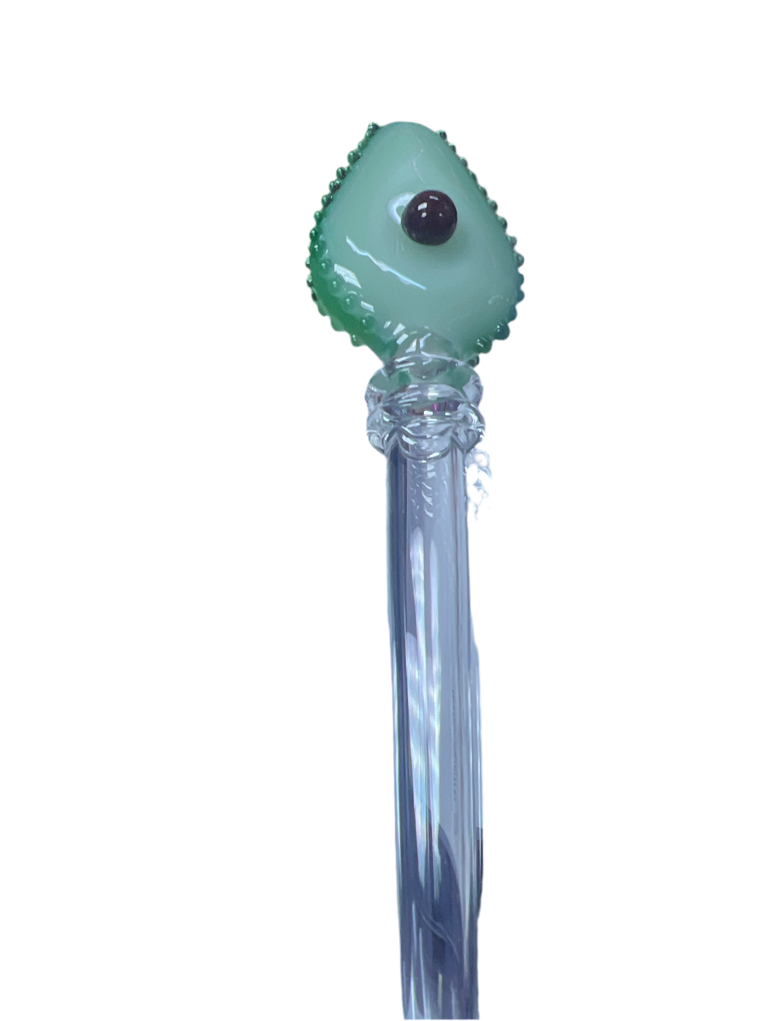 Avocado Glass Straw