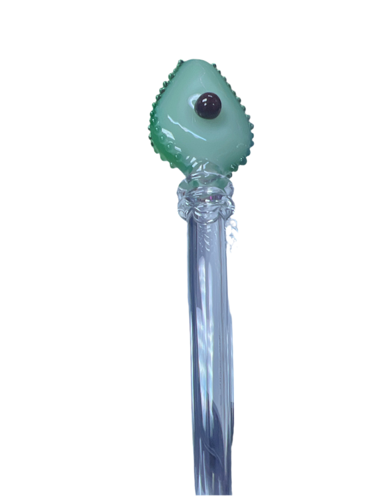 Avocado Glass Straw