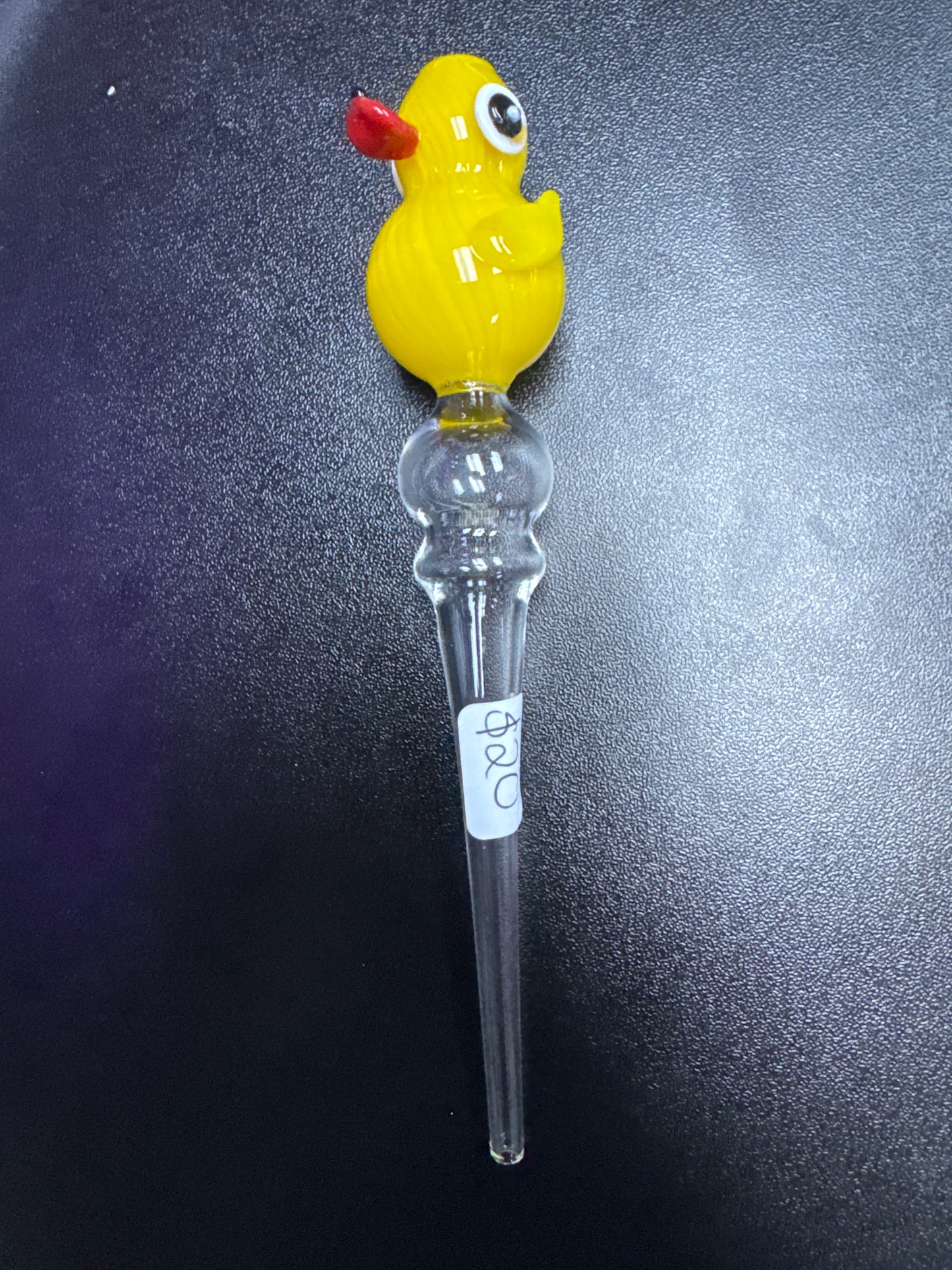 Glass Straw (Ducky Design)