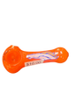 Broncos Glass Pipe - Orange