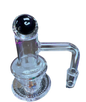 Beaded Banger With Glass Bead Carb Cap 14mm Male