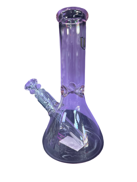 Clear Beaker Bong w/ Rocketship Decal