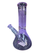 Clear Beaker Bong w/ Rocketship Decal