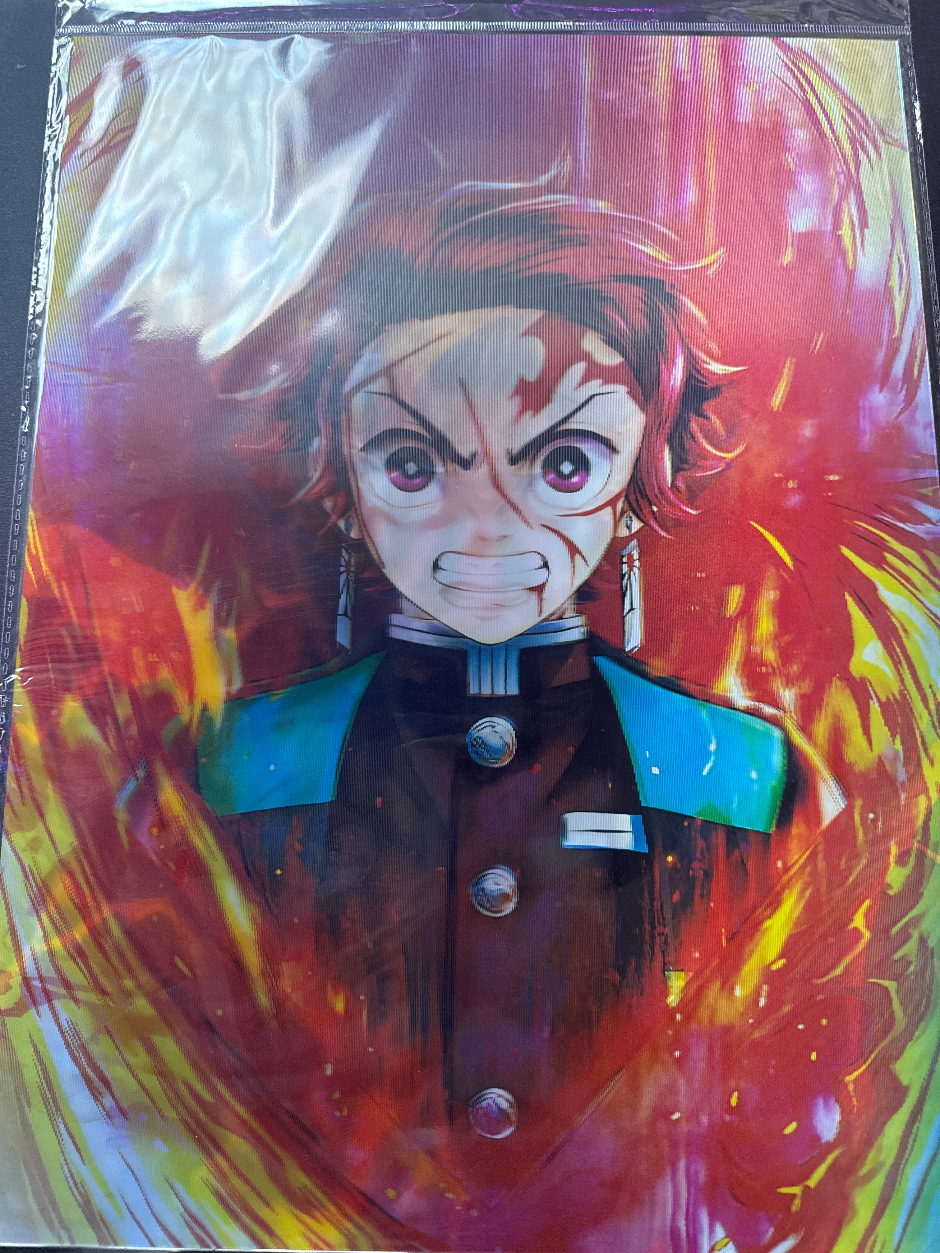 3D Lenticular Art - Demon Slayer Inoske/Zenetsu/Tanjiro