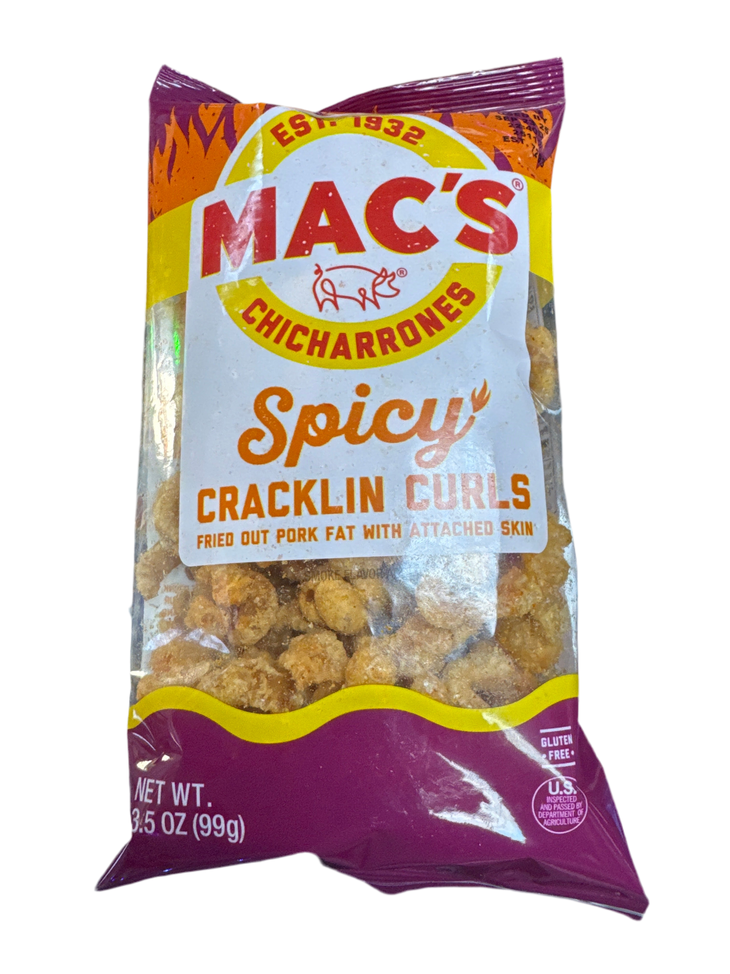 Mac’s Chicharrones (Spicy Cracklin Curls)