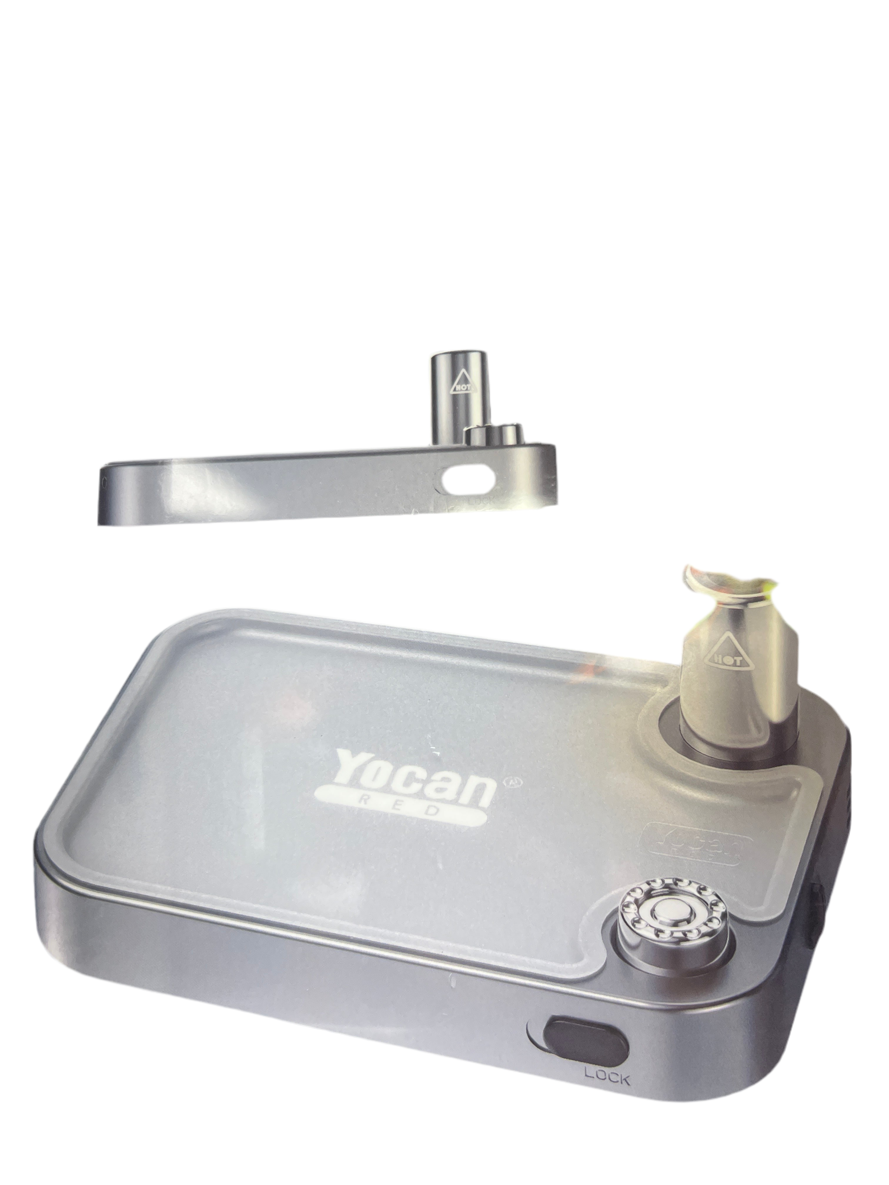 YoCan Slate Butane Torch - Silver