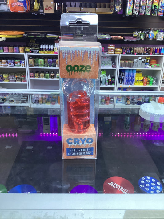 Ooze Cryo Freezable Glass Bowl