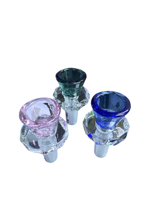 Assorted Crystal Accent Bowl Pieces (14mm)