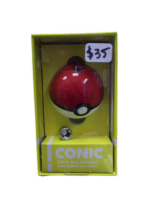 Iconic Pokeball 510 Thread Battery - Red